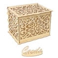 thumbnail image 1 of Wedding Card Box DIY Bridal Decoration Hollow Design Envelop Gift Card Boxes JM01376, 1 of 9