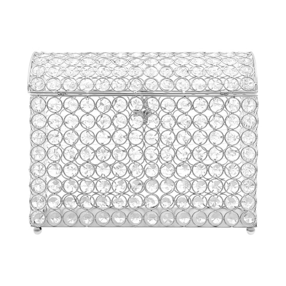 Wedding Card Box with Heart Lock, Money Card Box, Wedding Card Box for Bedrooms, Dressers, Wedding Receptions, Engagement Ceremonies, and More