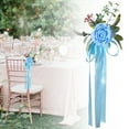 thumbnail image 1 of Wedding Chair Back Decorations Style Artificial Flower Bouquets For Wedding Decor And Photography Props, 1 of 9