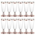 thumbnail image 1 of Wedding Champagne Flute Disposable Plastic Wedding Cup Champagne Glass Drinking Utensils for Party-, 1 of 6