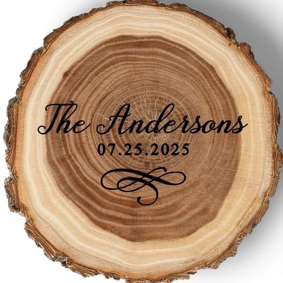 Wedding Coaster Set, Real Wood Coasters, Made in The USA, Wedding Guest Coasters, Personalized Wood Coaster Set, Custom Wedding Coasters