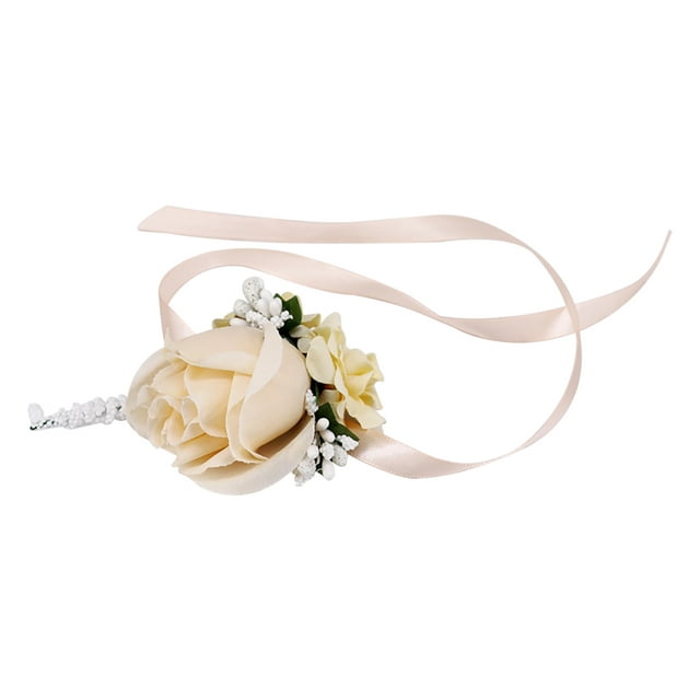 BNNG Wedding Corsage Bride And Groom Corsage Sister Group Wrist Flower ...