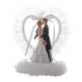 thumbnail image 1 of Wedding Couple Figurine Cake Topper Decoration Romantic Keepsake Gift Crystal, 1 of 6