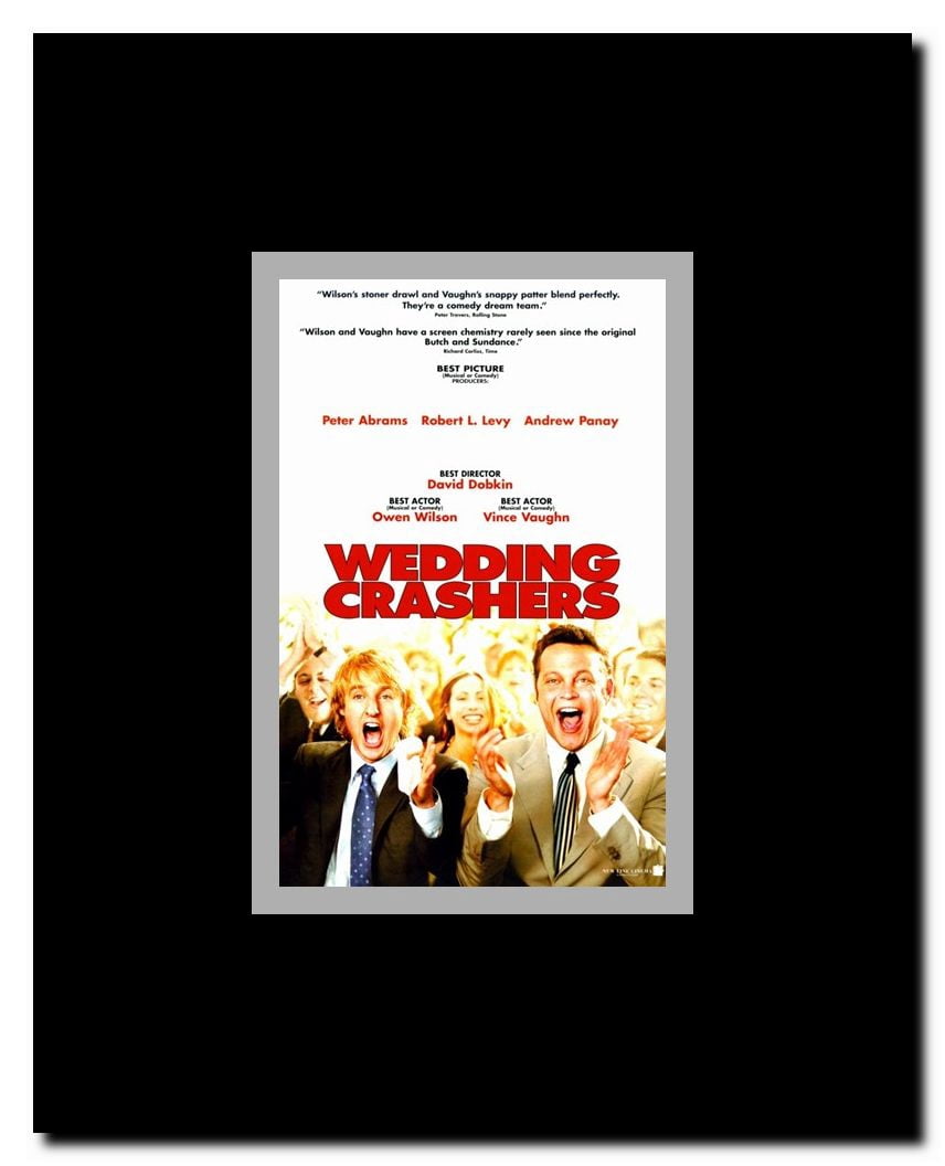 Wedding Crashers Framed Movie Poster