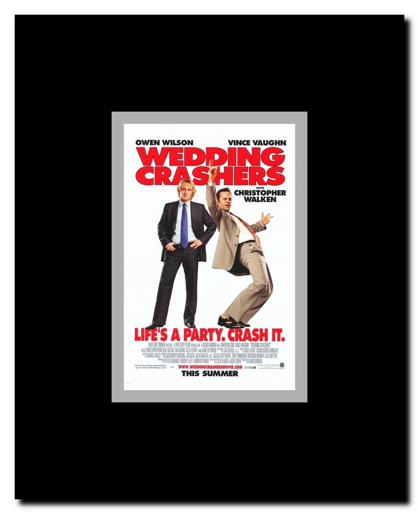 Wedding Crashers Framed Movie Poster