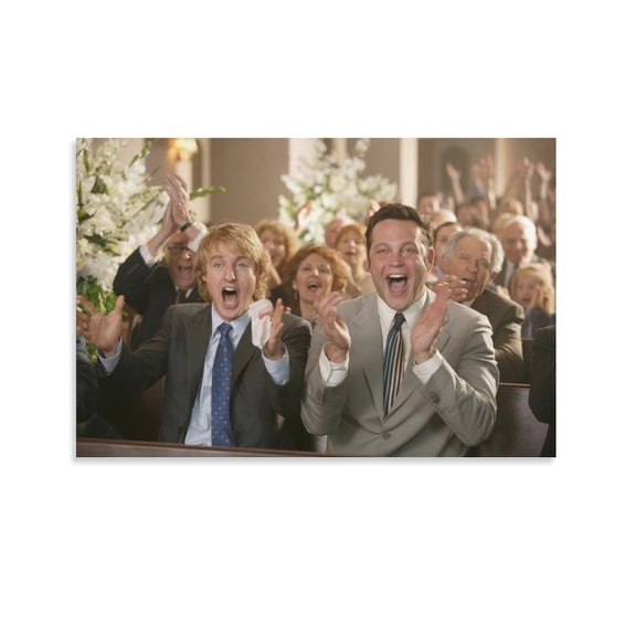 Wedding Crashers Poster Movie Wall Art Poster Gifts Bedroom Prints Home Decor Hanging Picture Canvas Painting Posters 16x24inch(40x60cm)