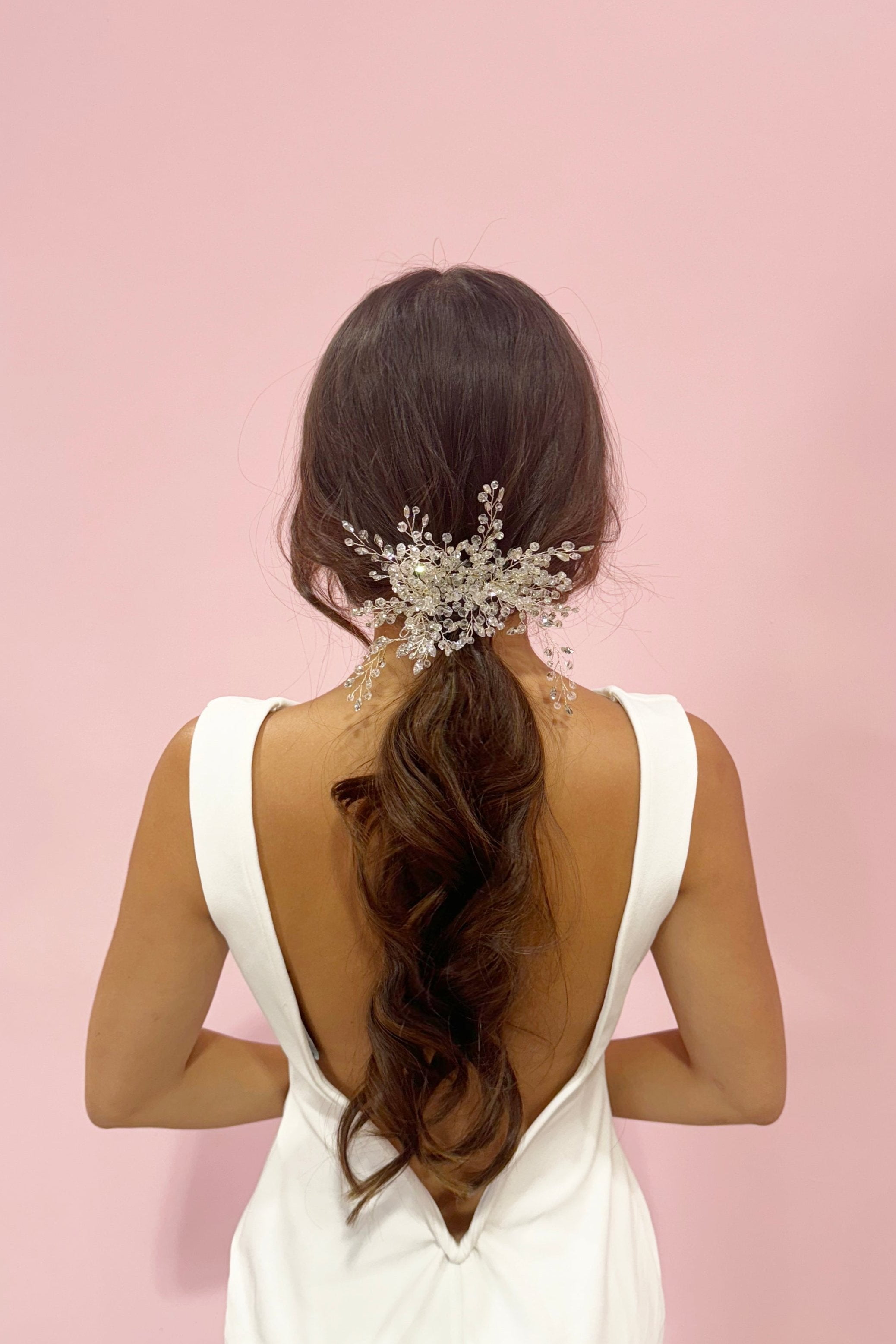 Wedding Crystal Foliage Accent