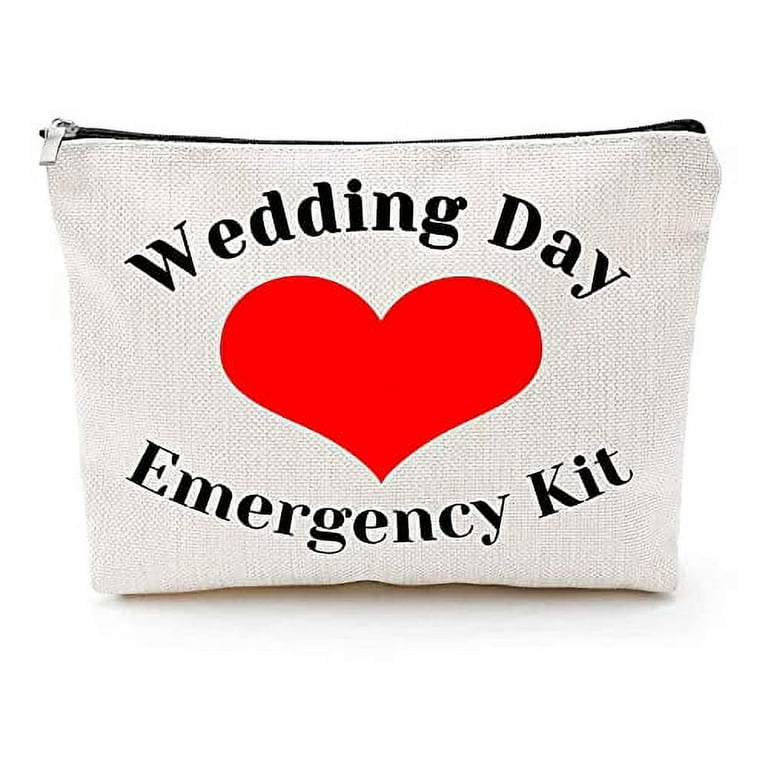 Wedding Day Emergency Kit Makeup Bag