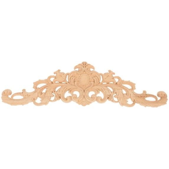 Wedding Decor Carved Wood Doors Exquisite Workmanship Decoration Furniture Corners Ornaments Wood Carved Applique