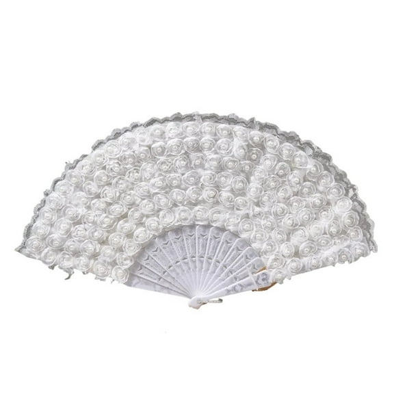 Wedding Decor Feather Pearl Fan Handmade Wedding Bride Hand Fan Wedding Supplies Handmade Fans For Dance