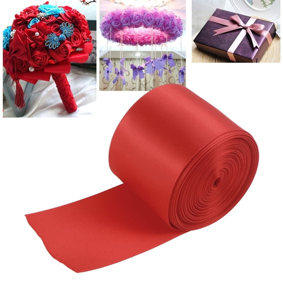 Wedding Decor Satin Ribbon Double-sided Ribbon Silk Ribbon Bow Hair DIY Hair Bow Accessories