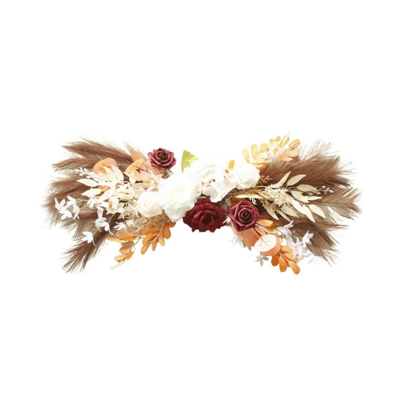 Wedding Decoration Lintel Wreath Artificial Flowers Decor Simulation Arch Flower Welcome Corner Flower