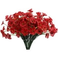 Wedding Decorations for Reception Leaves Artificial Flowers Stem for