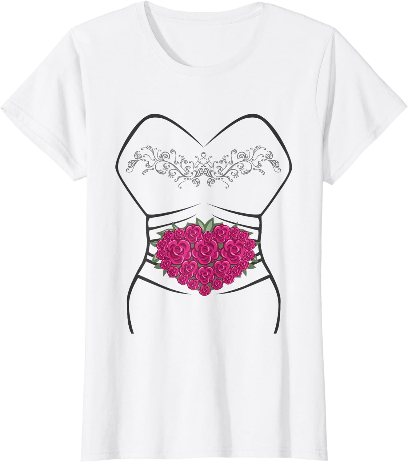 Wedding Dress TShirt, Fun Bridal Gifts Idea For Bride - Walmart.com Wedding Dress TShirt, Fun Bridal Gifts Idea For Bride - Walmart.com