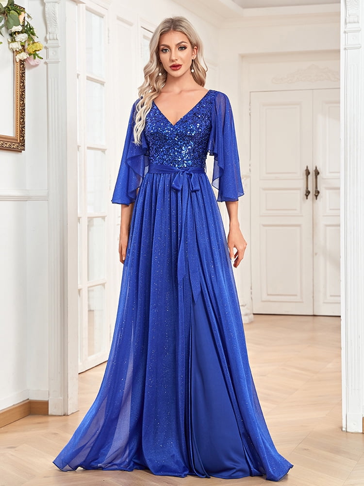 G1490, Multi Color Slit Cut Shoot Trail Gown, Size (All)pp – Style Icon  www.dressrent.in