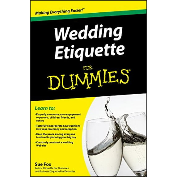 Pre-Owned Wedding Etiquette for Dummies (Paperback) 0470502088 9780470502082