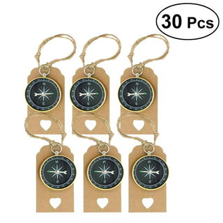 Plastic Compass Clips (1 Dozen) Party Favors, Outdoor Toys, Camping  Supplies, Geocaching Accessories