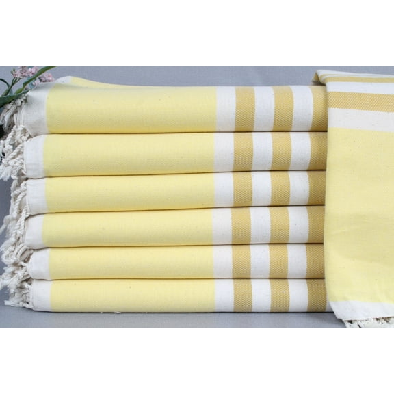 Wedding Favors for Guests, Monogram Beach Towel, Mustard-Yellow Towel, Striped Towel, 40x71 Inches Turkish Beach Towel Bulk, Gym Towel,