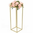 thumbnail image 1 of Wedding Flower Stand, Metal Column Floral Rack for Wedding Centerpieces Party Decor Gold, 1 of 7