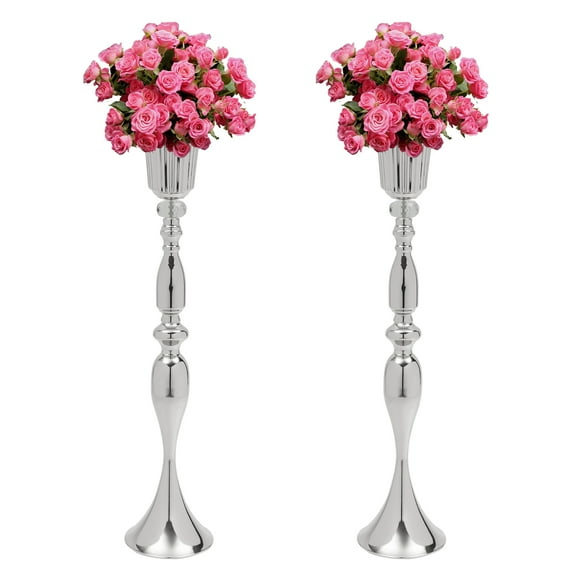 Wedding Flower Vase for Flowers, Versatile Use Home Table Decorative Centerpiece for Wedding, Flower Stand for Anniversary Ceremony Party Birthday Event Home Office Decoration