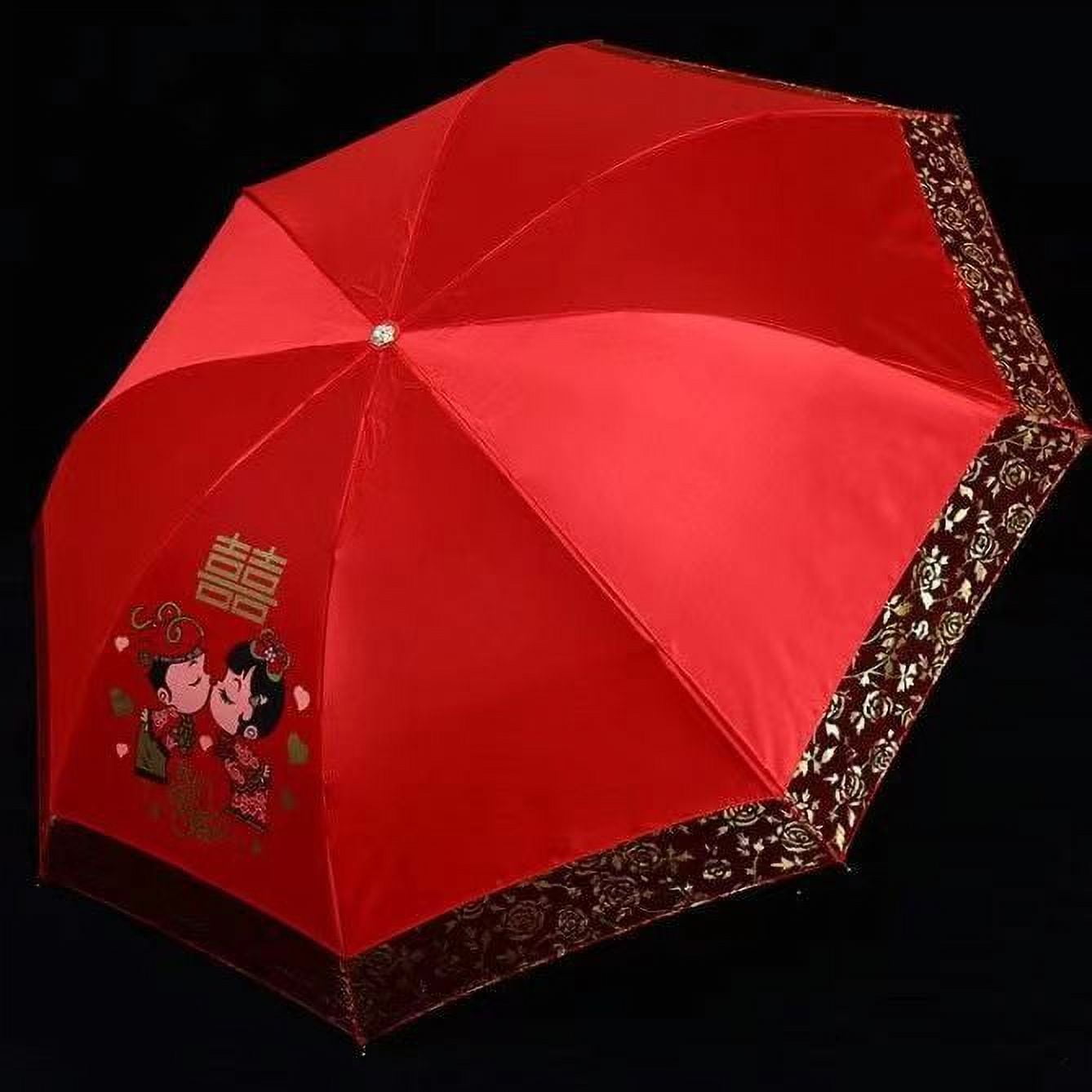 Wedding Folding Umbrella Bridal Umbrella Decorative Umbrella Photo Prop
