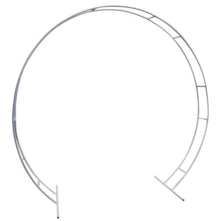 Wedding General Free Standing Circular Wedding Arch 7.6x8.9 Feet Birthday Party