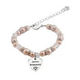 thumbnail image 1 of Wedding Gift Junior Bridesmaid Jewelry Bridesmaid Party Pearl Bracelet for Junior Bridesmaids, 1 of 4