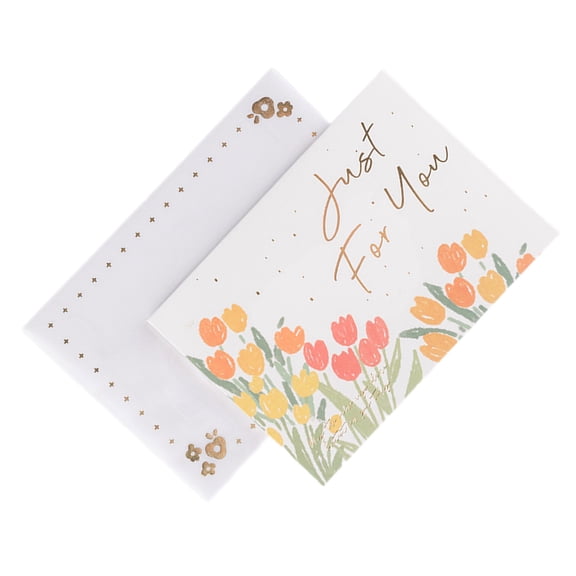 Wedding Gift Package Card Unique Money Gift Card Elegant Flower Greeting Cards for Birthdays and Celebration