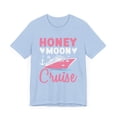 thumbnail image 1 of Wedding Gift Unisex Just Married Couples Honeymoon Cruise Cotton Shirt, 1 of 12