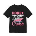 thumbnail image 1 of Wedding Gift Unisex Just Married Couples Honeymoon Cruise Cotton Shirt, 1 of 12