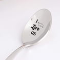 thumbnail image 1 of Wedding Gift for Wife Husband | I Love Us Engraved Spoon Gift for Couple | Valentine Gift for Girlfriend from Boyfriend | Christmas Birthday Holiday Gift for Men Women, 1 of 5