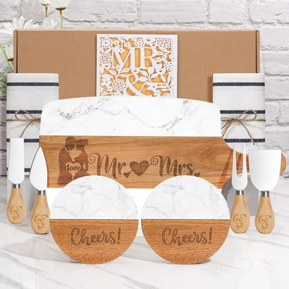 Wedding Gifts,Bridal Shower Gifts,Engagement Gifts for Couples,Mr and Mrs Gifts,Wedding Gifts for Couples 2025,Unique Couples Gifts Baskets for Newlywed