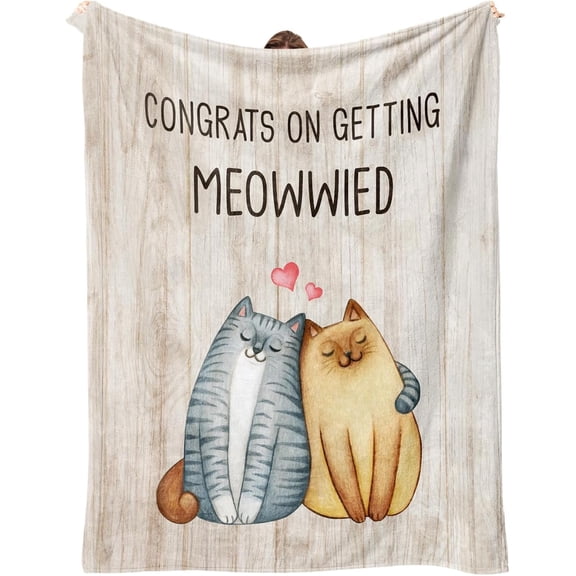 Wedding Gifts for Couples, 2026 Funny Wedding Gifts for Newlyweds, Bridal Shower , Couples Personalized Engagement Presents for Bride to Be Married Favors Blanket