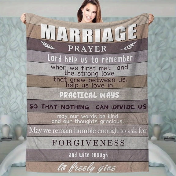 Wedding Gifts for Couples Gifts Wedding Presents for Married Couples Marriage Wedding Gift Blankets for Home Outdoor Camping Car Travel Sofa Bedroom Decorative Throws Blankets