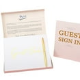 Wedding Guest Book Alternative With Pen Wedding Reception For Guests To