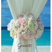 Wedding Guest Book HARDCOVER, Ideal for Beach Ceremonies, Special Events & Functions, Commemorations, Anniversaries, P, Hardcover