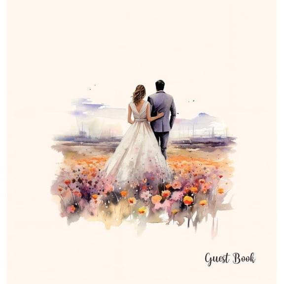 Wedding Guest Book, (Hardcover)