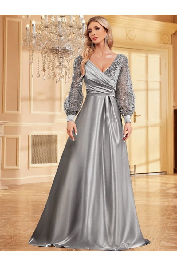 Wedding Guest Dress Formal Dresses for Women Sexy Bodycon Cocktail Floor Length Long Dress for Evening Party