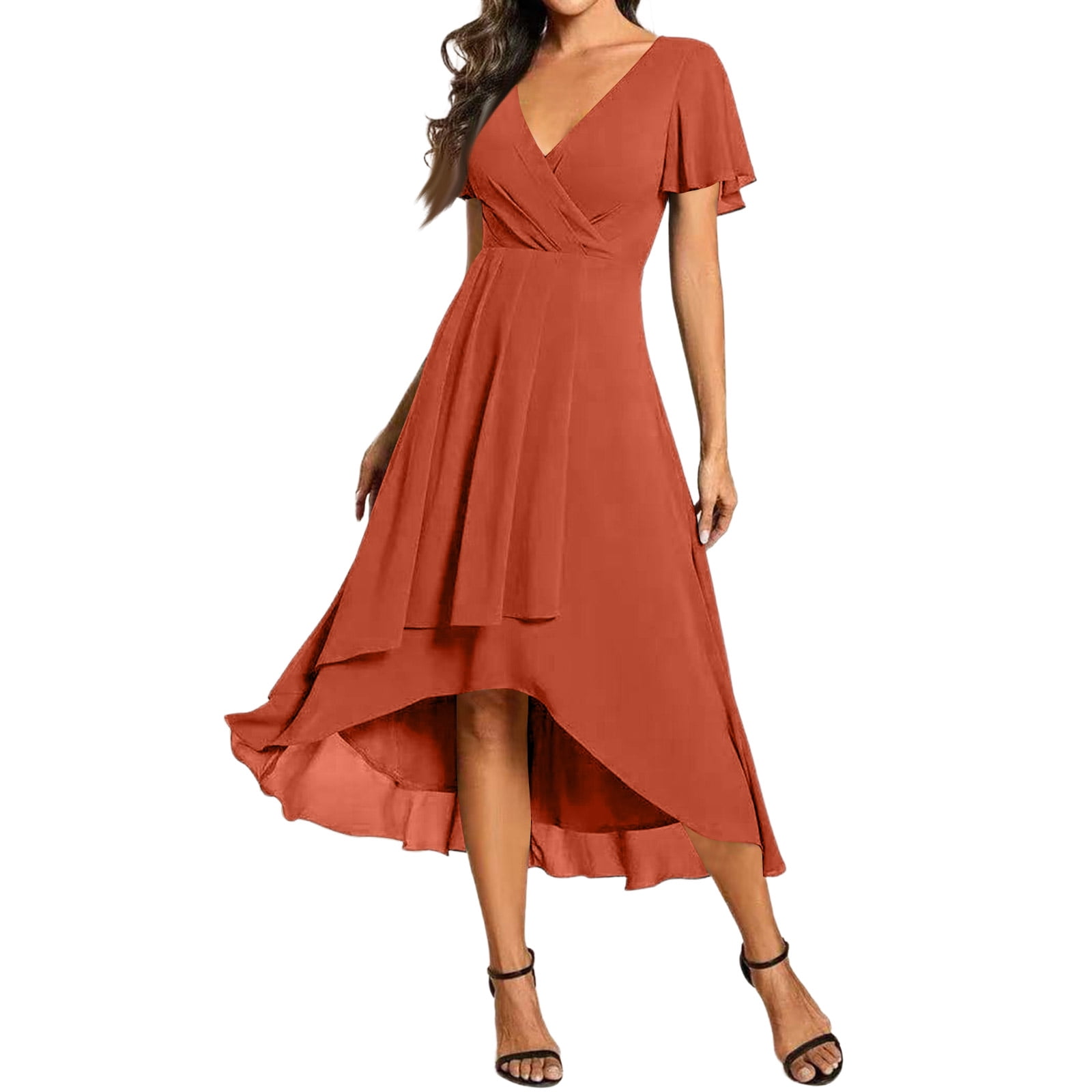 dresses sl fashions Foil Chiffon Tiered Dress – S.L. Add Accessories:4 Accessories or More Evergreen dress Hermione Granger Yule Ball Polyester material ensures durability