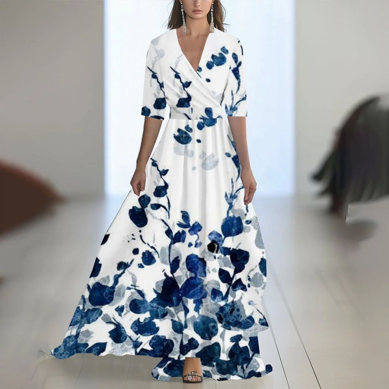 elbow sleeve dress for wedding guest SHEIN BAE CURVE Plus Size Women's Traceable Cotton Mini T Shirt With Sleeves And Crew Neck Everyday Wear Casual Elegant White Summer Crafted from lightweight June Bridals Long A-Line Tulle