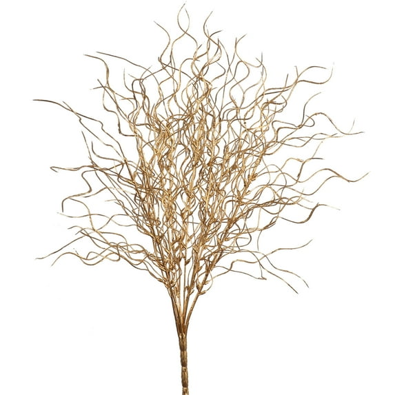 huntermoon Wedding Home Decor Curly Ting Branch Fake Coral 12 Head Dragon Beard Rtificial New Year Red Bucket Simulation Plant