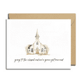 thumbnail image 1 of Wedding Invitation Card – "Going to the Chapel and We're Gonna Get Married" Design – Blank Inside – Perfect for Engagements, Weddings, or Bridal Showers – Includes Envelope, 1 of 2