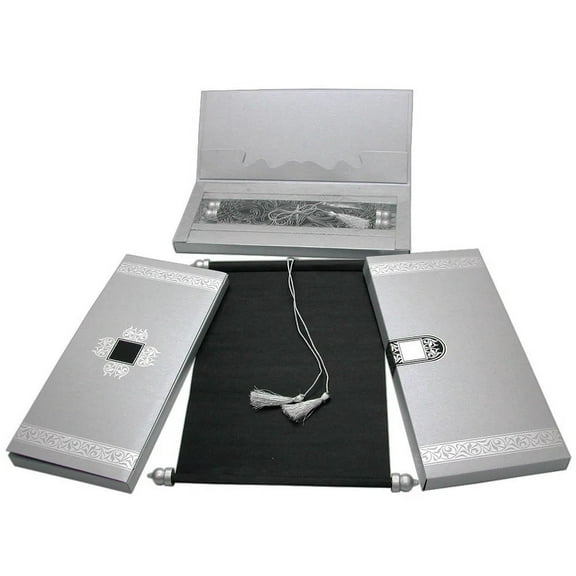 Wedding Invitation, Wedding Invite Cards Princess Sweet 16th Birthday Scroll Invitation