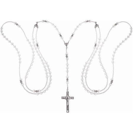 Wedding Lasso with Crystals Lazo Para Boda Accessories Wedding Lasso Rope Set with Pendent Traditional Wedding Unity Cord for Ceremony Wedding Bridal Gift Platinum Silver