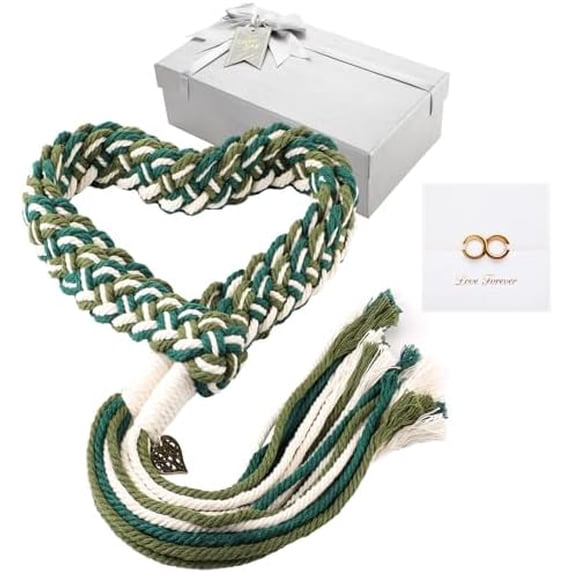 Wedding Lasso Handfasting Cord for Wedding Ceremony Rustic Lasso Lazos Cord Traditional Catholic