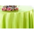 thumbnail image 1 of Wedding Linens Inc. 108" Round Satin Tablecloth Satin Table Cover Linens - Key Lime, 1 of 1