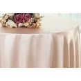 thumbnail image 1 of Wedding Linens Inc. 120 inch Round Satin Tablecloth Satin Table Cover Linens - Blush Pink, 1 of 1