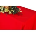 thumbnail image 1 of Wedding Linens Inc. 60"x120" Heavy Duty(200 GSM) Rectangular Polyester Tablecloth - Red, 1 of 1