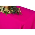thumbnail image 1 of Wedding Linens Inc. 72" x 120" Heavy Duty(200 GSM) Rectangular Polyester Linen Tablecloth - Fuchsia, 1 of 1