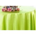 thumbnail image 1 of Wedding Linens Inc. 90'' Round Satin Table Cover Tablecloth - Key Lime, 1 of 1